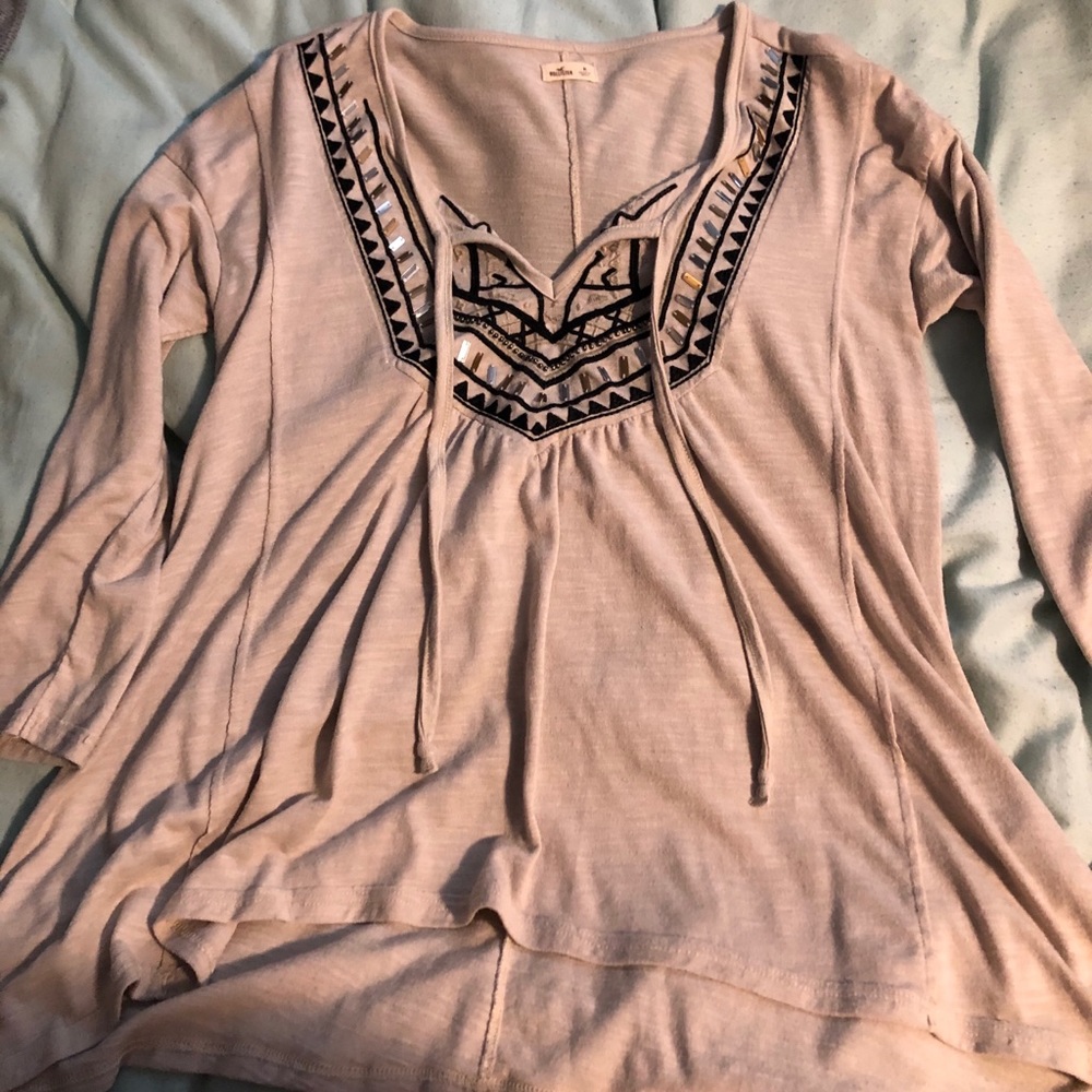 half sleeve blouse